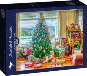 BlueBird Puzzle Vianoce doma