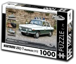 RETRO-AUTA Puzzle č. 79 Wartburg 353,1 Volkspolizei (1973)