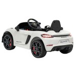 Mamido Elektrické autíčko Porsche Spyder RS ​​718 biele