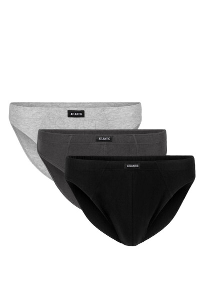 Pánske slipy 3 pack 322 mix - Atlantic vícebarevná XL