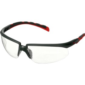 3M S2001SGAF-RED ochranné okuliare vr. ochrany proti zahmlievaniu, s ochranou proti poškriabaniu červená, sivá; S2001SGAF-RED - 3M 2000 KN Solus číre