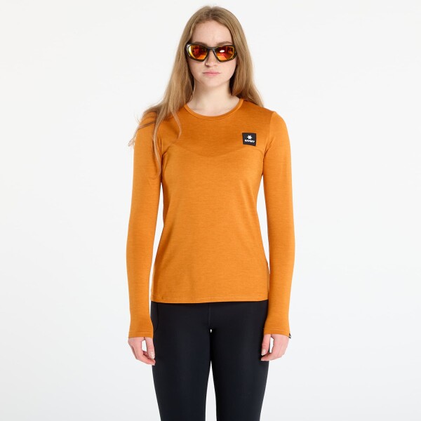 Tričko SAYSKY W Reflective Logo Pace Long Sleeve Orange S