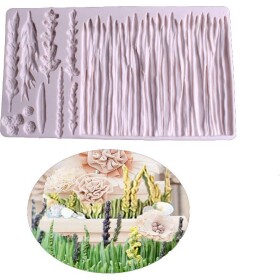 Silónová formička lúčne kvietky 20x12 cm - Cakesicq - Cakesicq