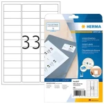 Herma Etikety pre atramentové tlačiarne 63,5x25,4 mm biele / Etikety / Papier matný / 25 listov / 825 ks (8837)
