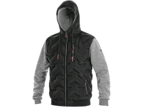 CXS FLINT Pánska bunda čierno / šedá L 129013181094