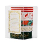 Rifle Paper Co. Vianočné stuhy Be Merry & Bright - set 5 ks