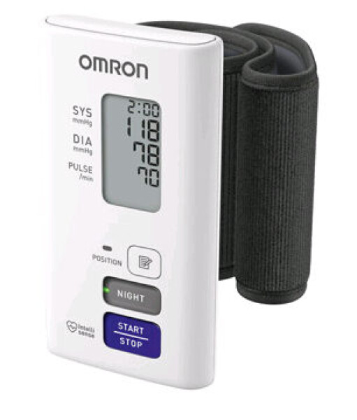 Omron NightView biela / Tonometer na zápästie / nočné meranie / 0dB (4015672111523)