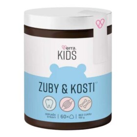 VERRA Kids kosti & zuby 60 žuvacích pastiliek