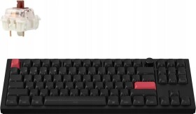 Keychron Keychron Q3 Max QMK/VIA Wireless Custom Mechanical Keyboard Fully Assembled Knob (Side-Printed Keycaps) / Carbon Black / Gateron Jupiter Brown