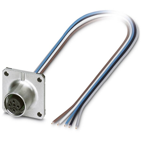 Flush-type connector SACC-SQ-M12FSB-5CON-25F/0,5 1441558 Phoenix Contact; 1441558
