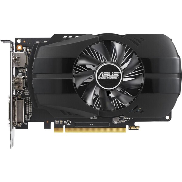 ASUS PH-RX550-4G-EVO / 1183 MHz / 4GB GDDR5 6GHz / 128-bit / DVI-D + HDMI / 350W (PH-RX550-4G-EVO)