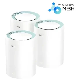Cudy AC1200 Wi-Fi mesh systém 3 ks / Dual-Band / 2,4 GHz 300 Mbps / 5 GHz 867 Mbps / 1x WAN 1x LAN RJ45 (M1300(3-Pack))