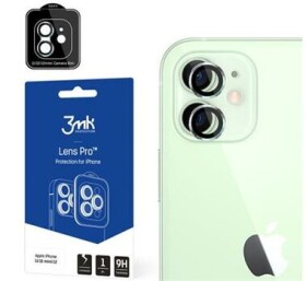 3mk Lens Pre Tvrdené sklo ochrana kamery pre Apple iPhone 11 amp; iPhone 12 amp; 12 mini (5903108452397)