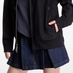 Mikina Calvin Klein LS Prm Tery Script FZ Hoodie Black XL