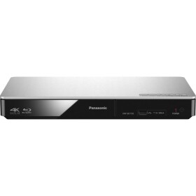 Panasonic DMP-BDT185EG strieborná / Blu-ray prehrávač / HDMI / USB / RJ45 (DMPBDT185EG)