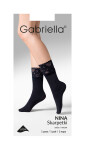Ponožky Gabriella 686 Nina nero/černá Univerzální