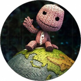 Jedlý papier LittleBigPlanet Sackboy na planéte 19,5 cm - Pictu Hap - Pictu Hap