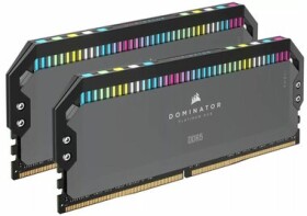 Corsair Dominator Platinum RGB 64GB (2x 32GB) DDR5 6000MHz sivá / CL30 / DIMM / EXPO (CMT64GX5M2B6000Z30)