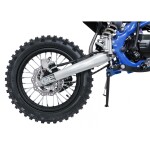 Mamido Detská benzínová motorka RamiGO ULTRA 66 125CC modrá