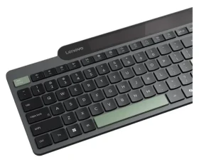 Lenovo Self-Charging Bluetooth Keyboard čierna / Bezdrôtová klávesnica / US layout / Solárne dobíjanie / Bluetooth 5.1 (4Y41R69494)