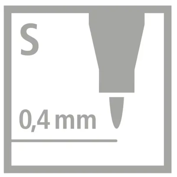 STABILO® OHPen Universal - superfine - červená (841/40)
