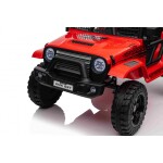 Mamido Mamido Elektrické autíčko OFF ROAD EXTREME 4x4 červené 24V | 200W | 50 kg | EVA | LED | 2,4 Ghz | ECO koža