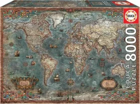 Educa Puzzle Politická mapa sveta