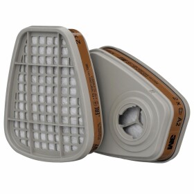 Filter 3M 6055 A2 – organické plyny a výpary (pre masky 6000/7000)