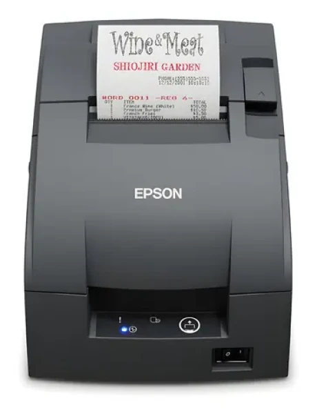 Epson TM-U220IIB sivá / Pokladničná ihličková tlačiareň / USB / automatický rezač (C31CL27102B0)