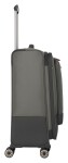 Stredný textilný kufor na kolieskach Travelite Crosslite 5.0 M Dark Olive