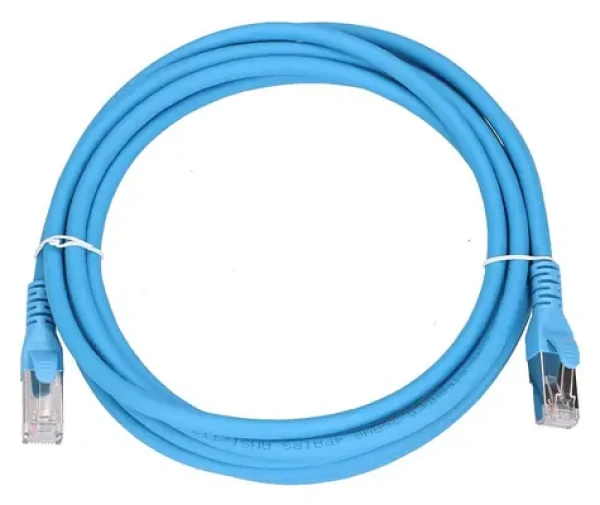Extralink Cat6a modrá / Patch kábel / S/FTP / RJ-45 / 3 m / 10 Gbit/s