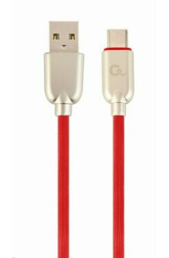 Gembird CC-USB2R-AMCM-2M-R USB-C kábel 2 m červená / USB 2.0 A (M) - USB-C (M) (CC-USB2R-AMCM-2M-R)