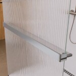Mereo Polička k WALK IN do priestiru, 140 cm, chróm ALU CK10621PD