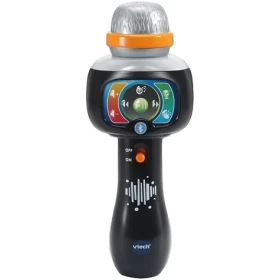 VTech Karaoke mikrofón detský čierna / Mikrofón / Bluetooth / Karaoke efekt / 15 pesničiek / od 2 rokov