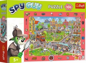 Trefl - Puzzle - Puzzle s hľadaním obrázkov Spy Guy: Mesti