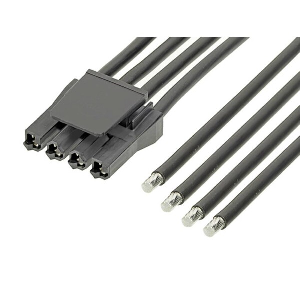 Molex zásuvkové púzdro na kábel Počet pólov 4 2160111042 1 ks Bulk; 2160111042