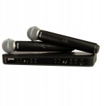 Shure BLX288E/B58-H8E - System bezprzewodowy z podwójnym odbiornikiem i mikrofonami B58 (518-542 MHz)