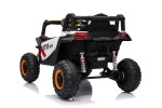 Mamido Mamido Elektrické autíčko Buggy Madman biele | UTV-MX 4x4 | EVA kolesá | 12V 10Ah | EKO koža