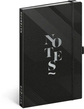 NOTIQUE Notes Elegantný, linajkový, 13 x 21 cm (A-34374)