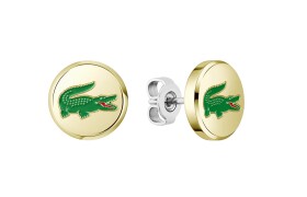 Lacoste Pozlátené náušnice s krokodílom Arthor 2040498
