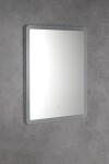 AQUALINE - FAGO zrkadlo s LED osvetlením 50x70cm, dotykový senzor, stmievateľné FA060