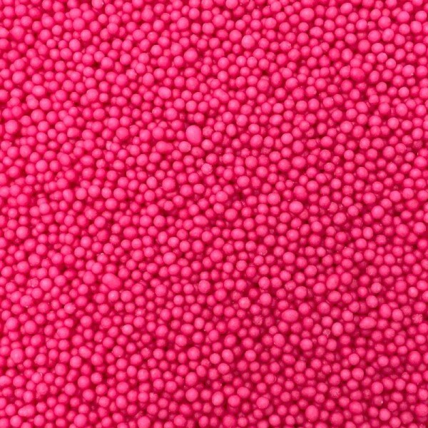Cukrové perličky 2 mm ružové 1 kg - I LOVE CAKES - I LOVE CAKES
