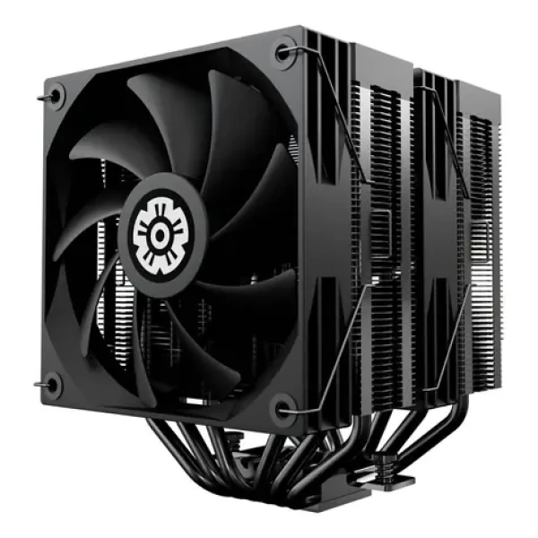 Enermax ETS-TD60 Digital / Chladič CPU / Dual Tower / 2× 120mm PWM / 250W TDP / AM4, AM5, LGA1700 (ETS-TD60D)