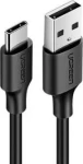 Ugreen US287 Nabíjací kábel USB-A (M) - USB-C (M) 2 m čierna / QC3.0 (60118)