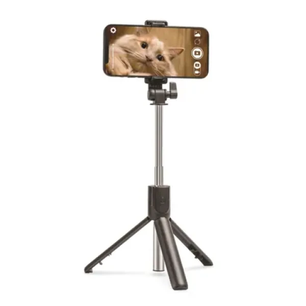 Setty GSM165160 čierna / Selfie tyč / stojan / 60-95 mm / Bluetooth (GSM165160)