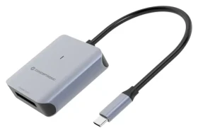 Conceptronic šedá / Čítačka pamäťových kariet / USB-C 3.2 Gen 2 / CFexpress 2.0 Type B / 10 Gbps (BIAN08G)