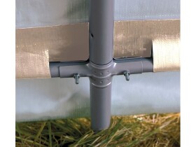 Plachtový prístrešok – ShelterLogic 1,8 × 1,8 m sivý