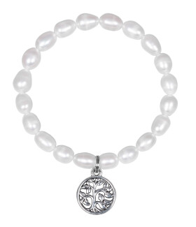 JwL Luxury Pearls Perlový náramok Strom života JL0549