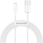 Baseus CALYS-C02 Kábel USB-A (M) - Lightning (M) 2 m biela (CALYS-C02)