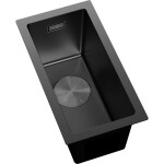 MEXEN - Trixo oceľový drez 1-bowl 230 x 440 mm, čierna 6411221000-70